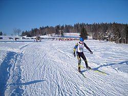 skieur du Mont-Noir