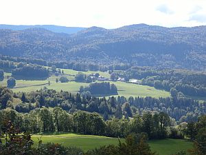 vue du hameau le voisiney sauvonnet foncine le haut